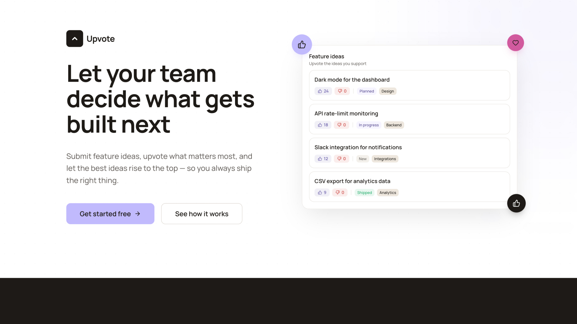 Loading preview of Upvote